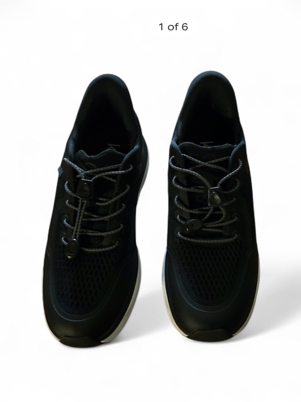 Hands free Kizik London slip on women’s running shoes black Size US 9 Brand New